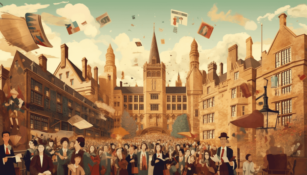higher education recruitment and talent acquisition midjourney image