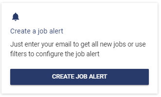 create a job alert