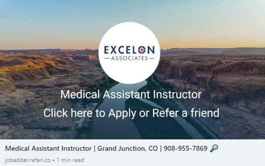 Medical Assistant Instructor sample job description