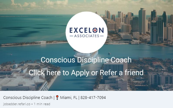 conscious discipline coach sample job description