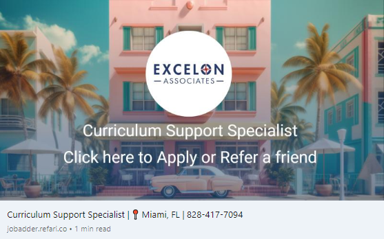 Curriculum Support Specialist Sample Job Description