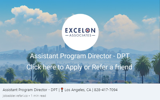 Assistant Program Director, DPT - Sample Job Description