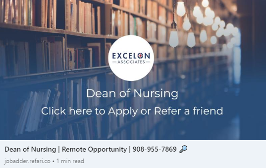 dean of nursing
